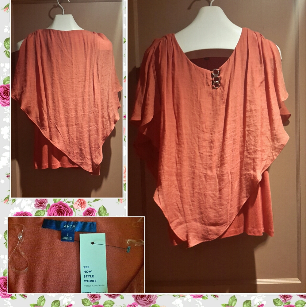 New ☆Apt 9☆ Ladies V-neck Top